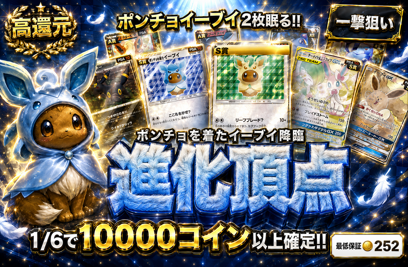 ポンチョを着たイーブイ 進化の頂点